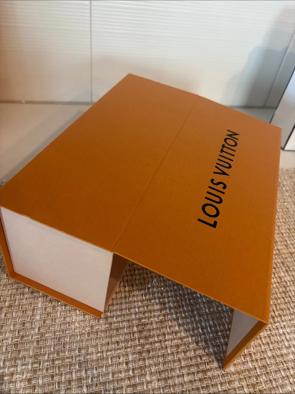 Louis Vuitton Orange Gift Box - Luxury Presentation